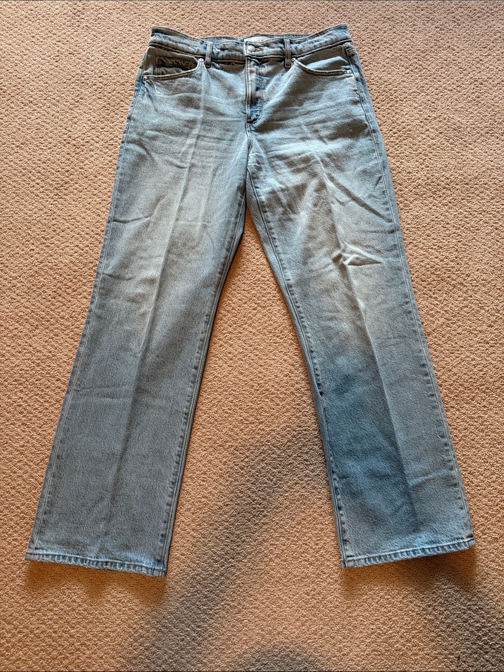 LOFT Relaxed Straight Women's Light Blue Jeans